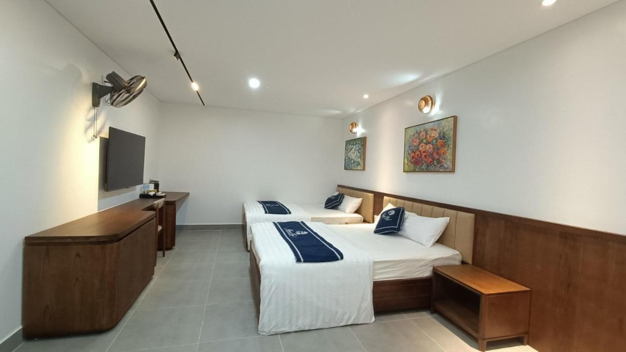 Hotel Grand Pearl Minh Chau - Quan Lạn-Insel Exterior foto
