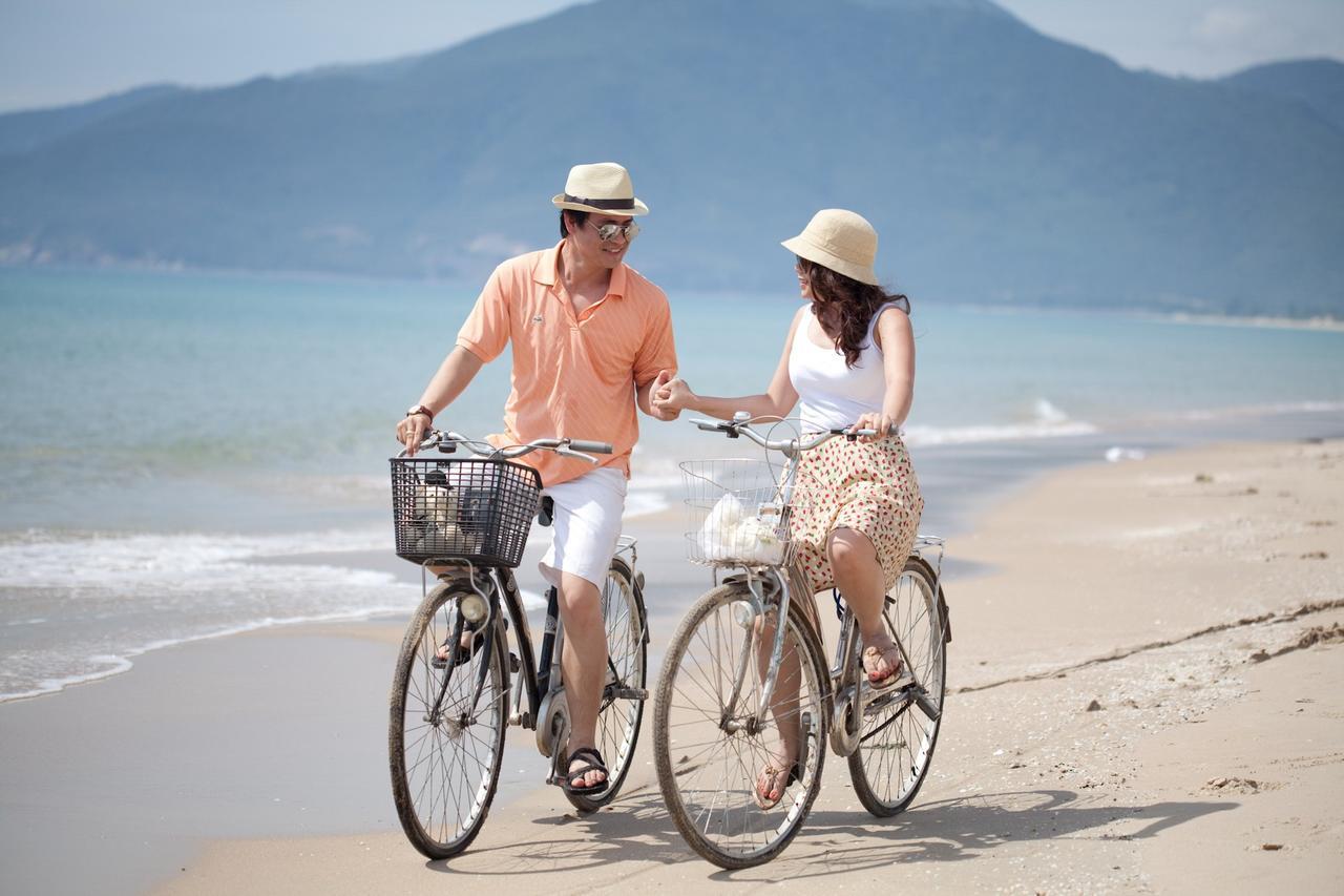 Hotel Grand Pearl Minh Chau - Quan Lạn-Insel Exterior foto
