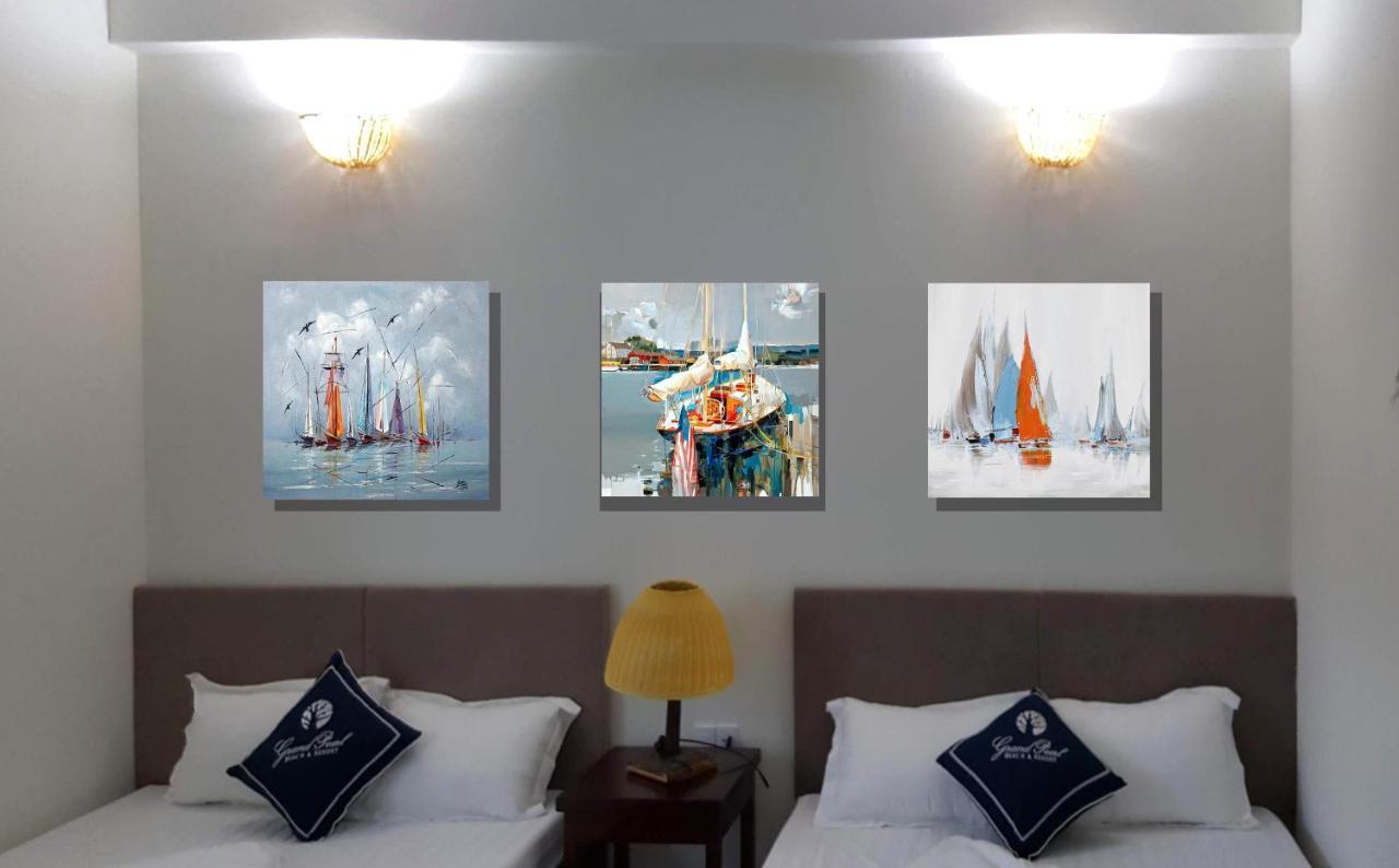 Hotel Grand Pearl Minh Chau - Quan Lạn-Insel Exterior foto